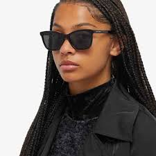 Las mejores ofertas en Gafas de sol ojo de gato negro Negro para Mujeres