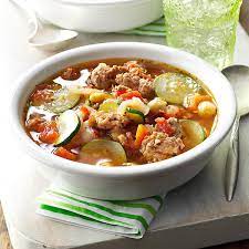Tasty Italian Vegetable Soup Recipe Italian Vegetable Soup Soup Recipes Vegetable Soup Recipes