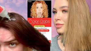 To remove permanent colour (any permanent colour that was mixed with peroxide). Color Oops Extra Strength Hair Color Remover Bleach Free Dye Corrector Tips For Best Results Youtube