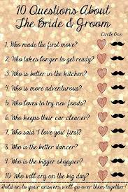 10 Questions About The Bride And Groom Bridal Shower Game In 2021 Bridal Shower Games Bridal Shower Frugal Wedding