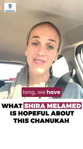 🕯️ We asked Shira Melamed what gives her hope this Chanukah. See how our  relationship to Israel bring her hope: