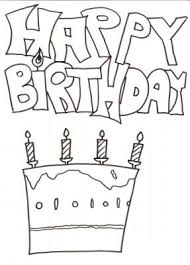Malvorlagen Ausmalbilder Happy Birthday Ausmalbilder Geburtstag Geburtstagsvorlagen