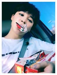 Jimin With Black Hair Jimin Selca Jimim Jimin