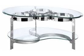 Find new white coffee tables for your home at joss & main. Curvy Chrome Glass Cocktail Table At Gardner White Coffee Table Steel Frame Modern Coffee Tables Coffee Table