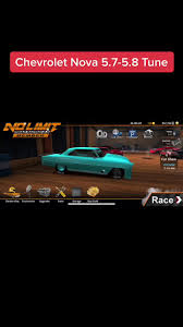 Low 5.8 Chevy nova 2 if you like this tune follow like and I will add more  cars and tunes #nolimitsdragracing #nolimitsdragracing2 #nolimitdragrac