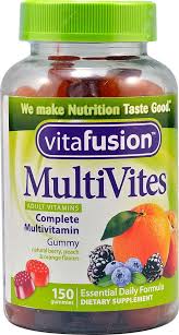 Vitafusion Multivites Complete Multivitamin Berry Peach And Orange 150 Gummies Gummy Vitamins Nutrition Vitamins For Kids