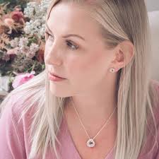 Anna Silver Stud Earrings