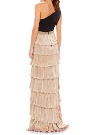Model height is 5'10 and she is wearing a size 4. Buy Mac Duggal One Shoulder Gown Cheap Online