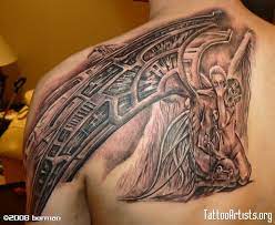 58 Biggest Trends In Fallen Angel Tattoo Girl We Ve Seen Images Tag Fallen Angel Tattoo Angel Back Tattoo Angel Tattoo Design