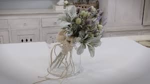 See more ideas about wedding flowers, flower arrangements, lambs ear. Thistle Lamb S Ear And Lavender Bouquet Floristry Tutorial Youtube