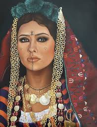 Amazighe Painting by Vanessa Ben Amor