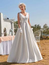 We did not find results for: Einfaches Brautkleid Aus Satin Mit Tiefem V Ausschnitt Und Quastenaerm Ever Pretty De