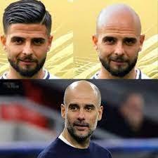 1.80 m (5 ft 11 in) playing position(s): The Football Arena Why Does Bald Lorenzo Insigne Look Exactly Like Pep Guardiola Facebook