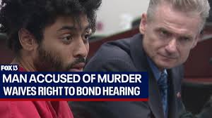 Man accused of murder waives right to bond hearing