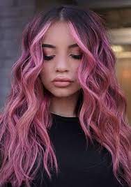 Fresh Pink Hair Colors And Hairstyles For Long Hair In 2020 Fashionsfield Beige Hair Hair Dye Colors Hair Color Balayage