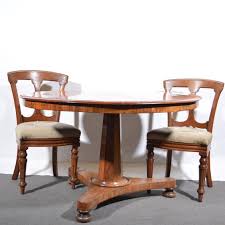 Sold Price Victorian Mahogany Dining Table And Four Chairs December 2 0120 10 00 Am Gmt Mahogany Dining Table Dining Table Scroll Arm Sofa