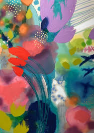 Tulips This Year By Wyanne Thompson At Gallery Vibe Abstract Art Painting Abstract Art