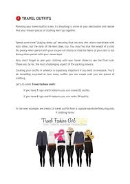 Pack Light Stylishly Travel Fashion Girl Travel Fashion Girl Packing Light Travel Style