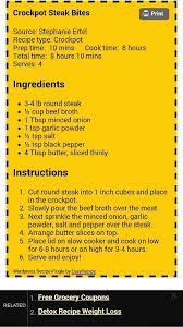 Crockpot Steak By Deana Ridge On Steak Bites Crockpot Recipes Slow Cooker Steak Bites