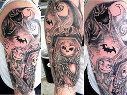 Diane Lange Moonlight Tattoo Christmas Tattoo Nightmare Before Christmas Tattoo Halloween Tattoos