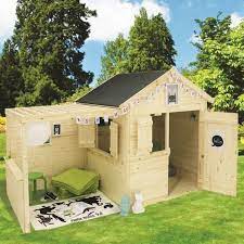 maisonnette enfant bois alpaga avec pergola maisonnette enfant cabane jardin enfant maisonnette en bois