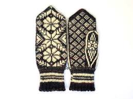 Here's all the basics of how to knit mittens. Hand Knitted Nordic Mittens From Wool And Mohair Norwegian Etsy In 2021 Hand Knit Mittens Hand Knitting Mittens