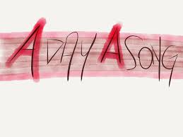 I'm a living sunset lightning in my bones push me to the edge but my will is stone. A Day A Song Home Facebook