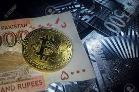 It means one bitcoin is equal to the 8 digit amount of currency in pakistan in 2021. Golden Bitcoin On The Five Thousand Pakistani Rupees Note Stock Photo Picture And Royalty Free Image Image 108243656