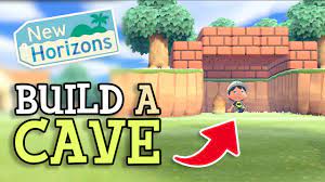 Animal Crossing New Horizons How To Build A Cave Or Tunnel Mario Update Details Acnh Speed Build Youtube