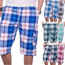 Bei bonprix findest du bermuda shorts in allen denkbaren längen, farben, schnitten und materialien » jetzt shoppen bei bonprix Stylische Herren Sommer Bermuda Cargo Shorts Kurze Hose Kariert Kniel 14 90