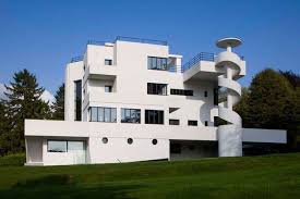 Marcel Leborgne Villa Dirickz Belgium 1935 Modern Castle Facade Architecture Architecture