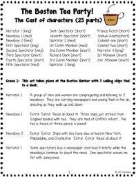 Reader S Theater Boston Tea Party By Jb Creations Tpt