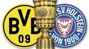 Finn porath (holstein kiel) right footed shot from outside the box to the top left corner. Borussia Dortmund Holstein Kiel Liveticker Zum Dfb Pokal Halbfinale Sportbuzzer De