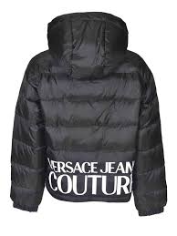 Riscaldati quest'inverno con i piumini da uomo di asos. Versace Jeans Couture Piumino Nero Con Interno Stampato Cappotti Imbottiti E5gza9b325131899