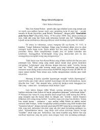 Maybe you would like to learn more about one of these? Harga Sebuah Kejujuran