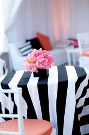 Black And White Striped Tablecloth Standing Tables For Party Desintation Wedding Wedding Striped Tablecloths
