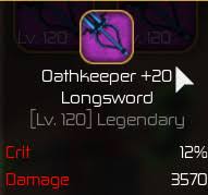 There's a deep light inside of it that never goes out, and pierces though darkness within' one ray of light. Jual Max Oathkeeper Swordburst 2 Dari Shou Store Itemku