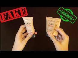 كريم اساس برجوا اير مات الاصلي والتقليد bourjois air mat fake vs real peace gesture okay gesture peace