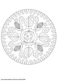 Mandala Coloring Pages Autumn By Zaubereinmaleins Tpt These mandala coloring pages provide hours of coloring fun!