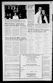 Maybe you would like to learn more about one of these? Rio Grande Herald Rio Grande City Tex Vol 88 No 11 Ed 1 Thursday March 15 2001 Page 2 Of 6 The Portal To Texas History