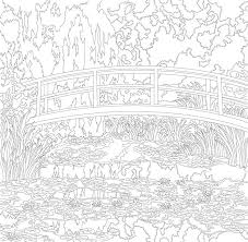 Give her some color by downloading this coloring page for adults and grown ups today. Monet Coloring Pages Water Lilies Coloring Pages Ideas