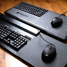 Product title hde large print computer keyboard wired large letter. Pc Lapboard Shootout Corsair Lapdog Vs Roccat Sova Polygon