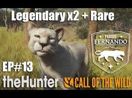 thehunter call of the wild puma legendary x2 rare parque fernando ep 13