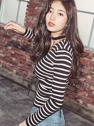 15 Kpop Female Idols Who Rock The Neck Choker Fashion Miss A Suzy Fashion Suzy
