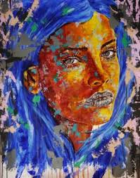 Portrait Post Synthetique Xv Woman Painting Painting Art Painting Gift
