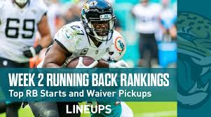 Check back throughout the summer for updates. Week 2 Running Back Fantasy Rankings Ppr Top Rb Starts Pickups