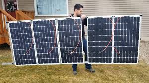 Depending on where you live, the builder warns that keeping this whole unit outside can. Adjustable Portable Diy Solar Panel Stand Affordable Mounting Frames