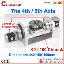 Free Shipping New K01 100 Chuck Cnc 4th Axis 5th Axis A Aixs Rotary Axis For Cnc Router In Wood Router From Industry Diy Cnc Cnc Wood Router Cnc Router