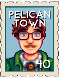 "Stardew Valley Harvey Stamp" Sticker for Sale by craftscowgirl