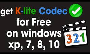 Codecs are needed for encoding and decoding (playing) audio and video. Klite Codecs Windows 10 K Lite Codec Pack 1425 Mega Free Download This Pack Has Been Solving Codec Problems Since The Windows Xp Era And Until Today It Remains One